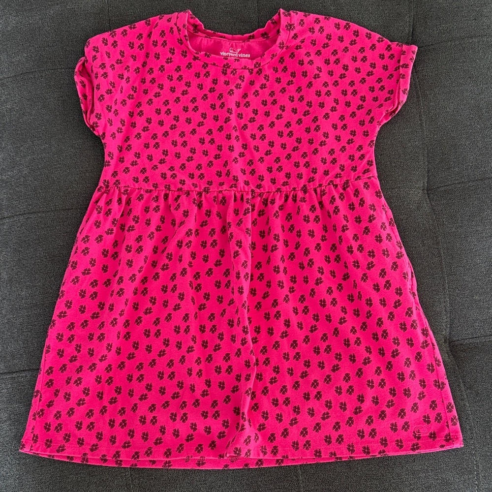 Vineyard Vines Red Floral dress